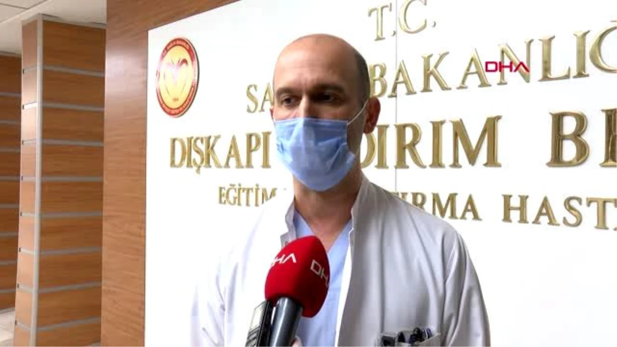 Koronavirüsü yenen doktor çift, iş başı yaptı