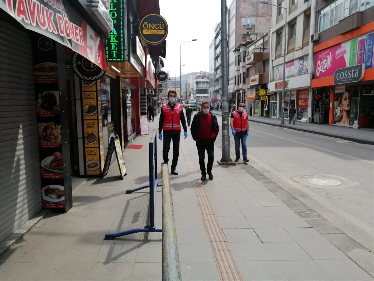 Zonguldak\'ta 1,5 metreden yakın yürüyenlere idari para cezası uygulanacak