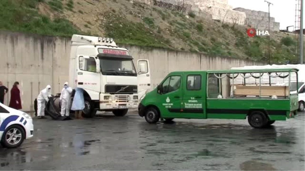 Arnavutköy\'de tır şoförünün şüpheli ölümü