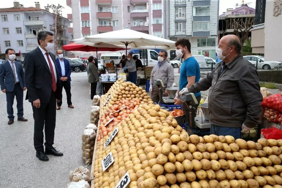 Başkan Eroğlu\'dan pazar denetimi