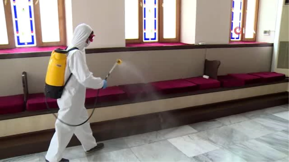 Bursa\'daki sinagogda korona virüs temizliği