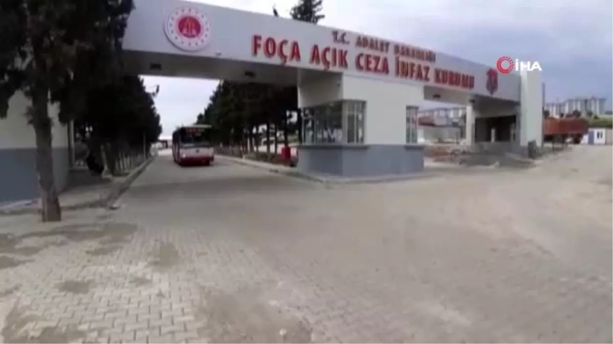 Foça Açık Ceza İnfaz Kurumundan bin 247 hükümlü ayrılıyor