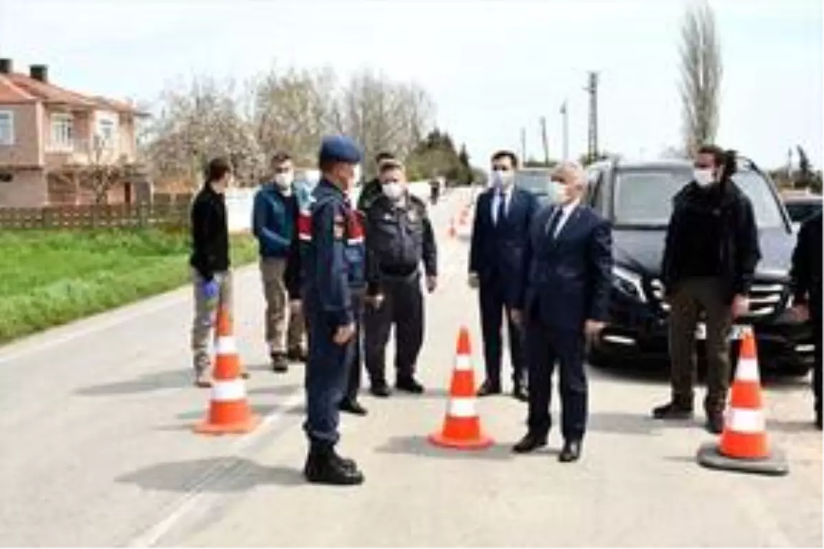 Tekirdağ Valisi Yıldırım, uygulama noktalarında incelemelerde bulundu