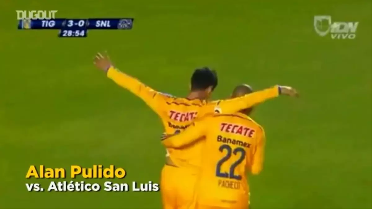 Tigres UANL\'in 2014 Sezonu Copa MX\'te Attığı En İyi Beş Gol