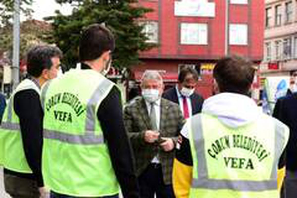 Başkan Aşgın\'dan vefa sosyal destek grubuna ziyaret