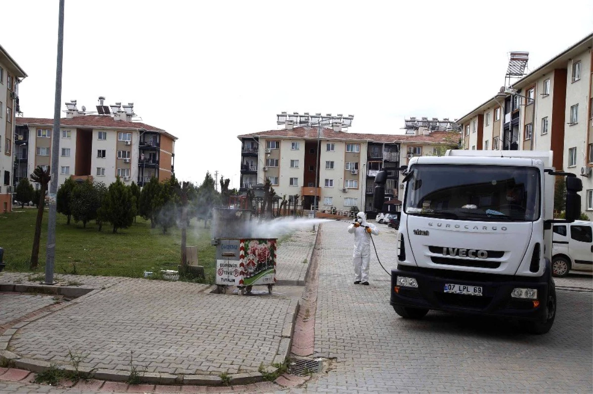 Döşemealtı Belediyesi Korona virüs önlemlerini şehrin her noktasına taşıyor