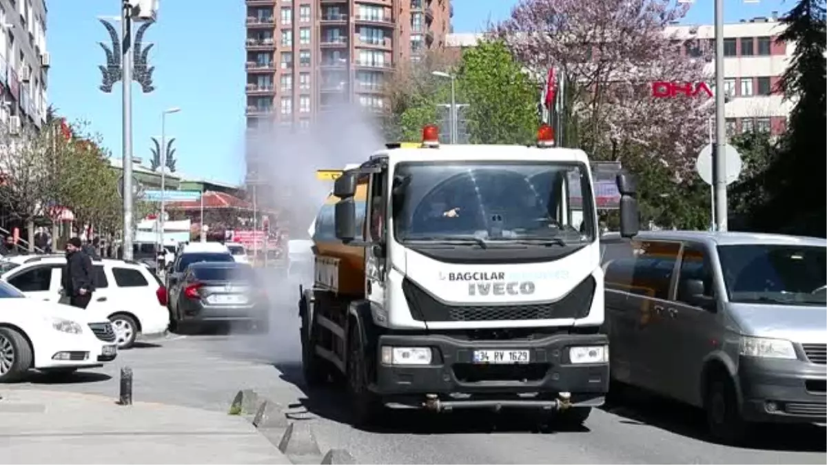 İSTANBUL Bağcılar\'da mikronsis dezenfeksiyon araçları hizmete başladı