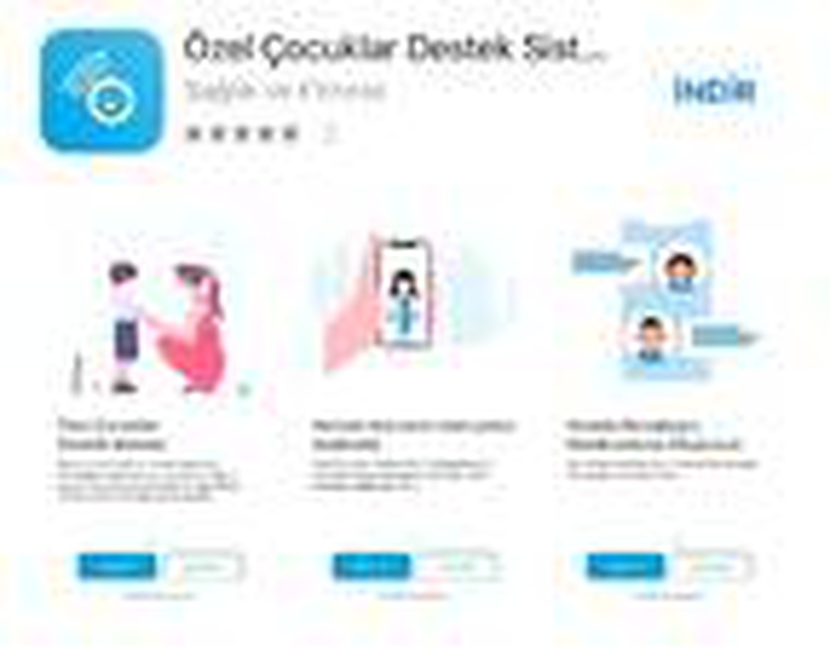 Özel gereksinimli çocuklara, görüntülü destek