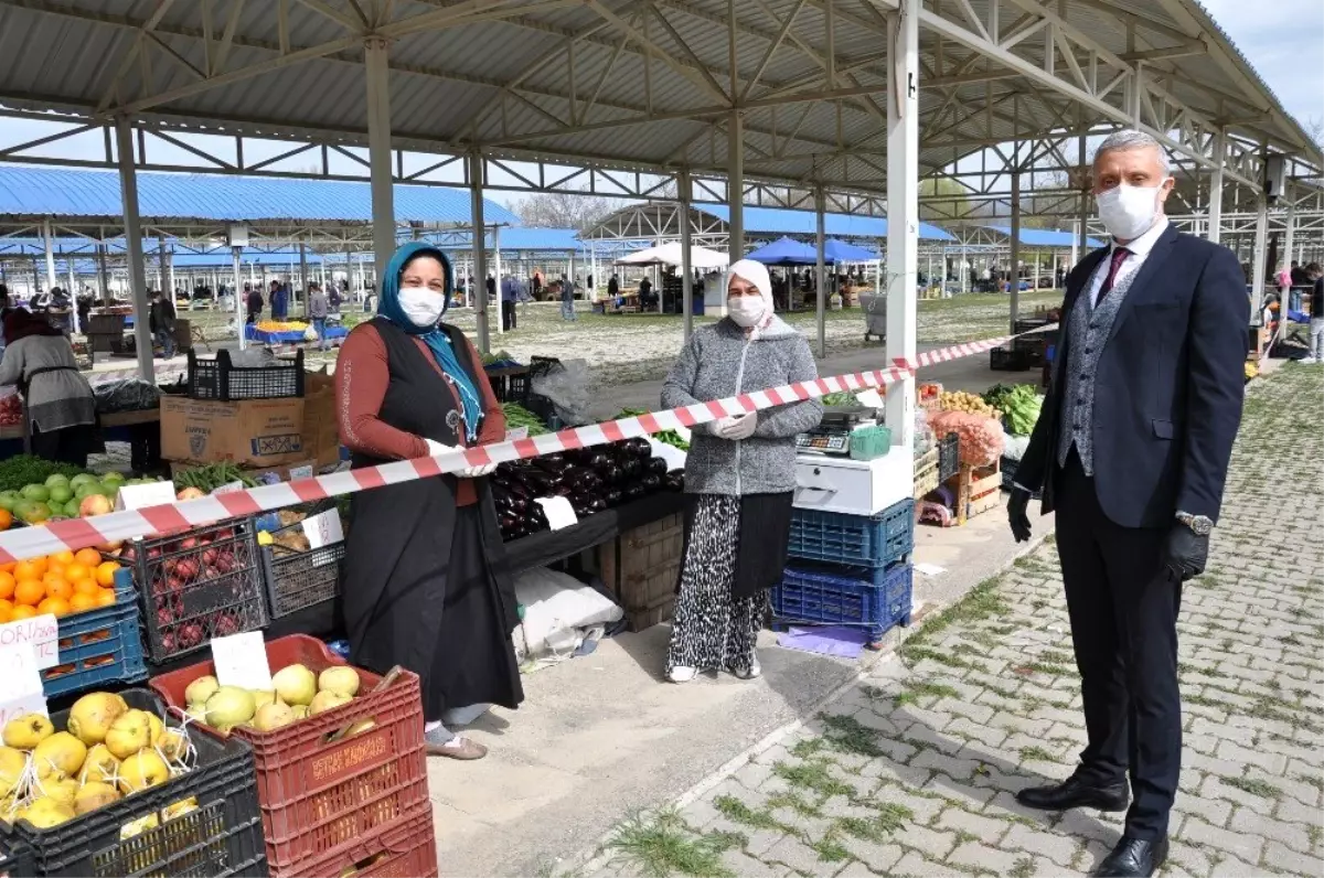 Simav\'ın halk pazarının yeri değişti