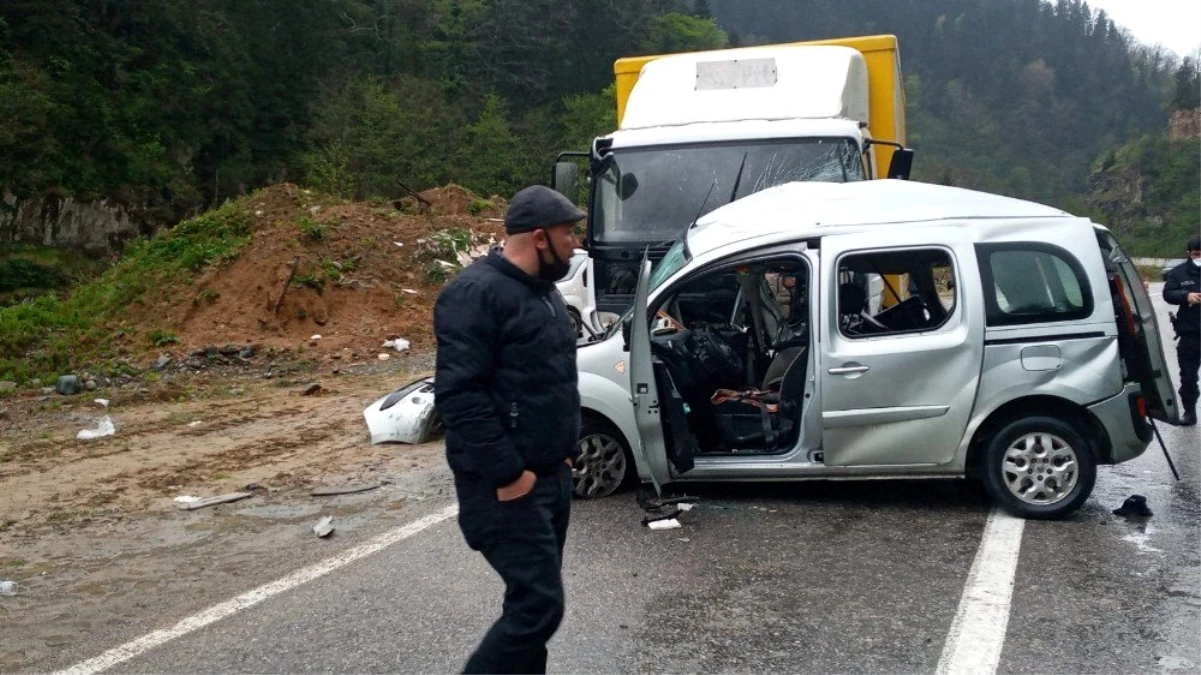 Trabzon\'da trafik kazası: 1 ölü