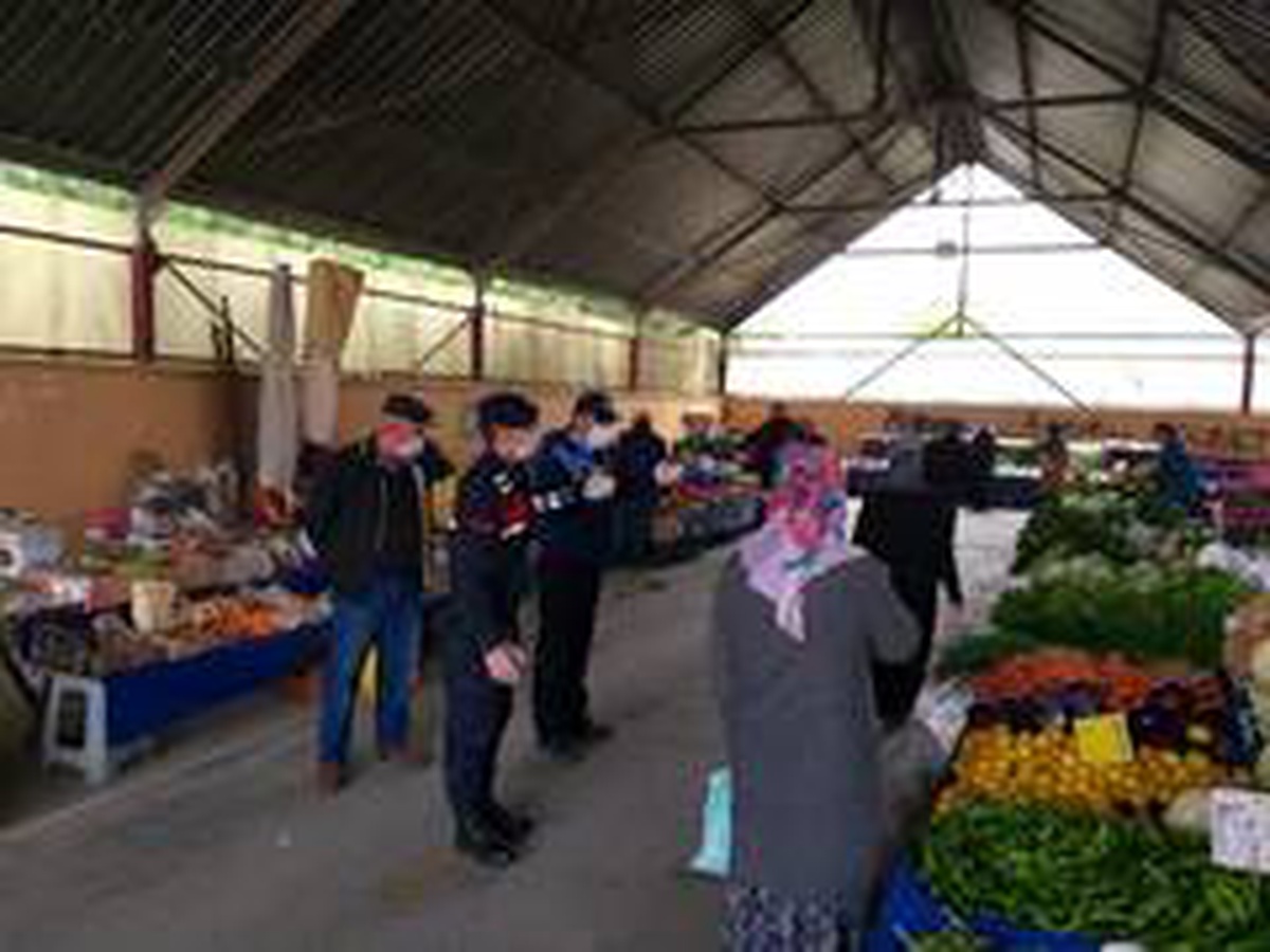 Ankara\'da jandarmadan market ve pazar yeri denetimleri