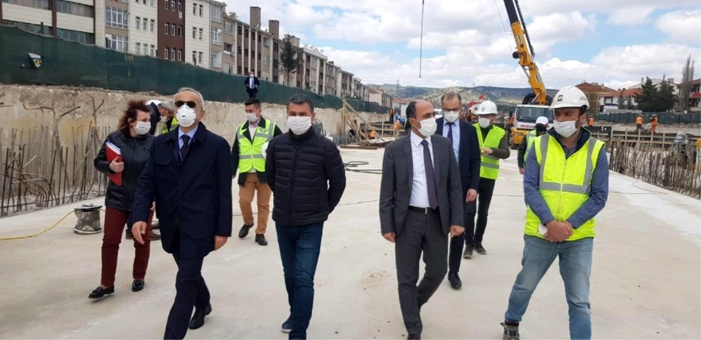 Başkan Şimşek, Konya Yolu inşaat çalışmalarını yerinde inceledi