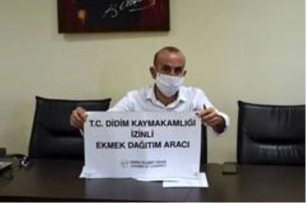 Didim\'de sokağa çıkma yasağında vatandaş ekmeğe rahat ulaşacak