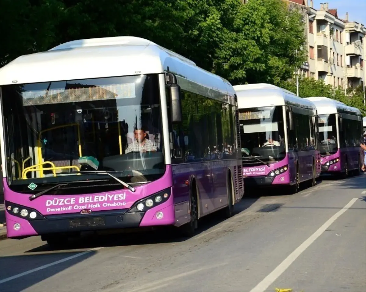 Düzce\'de toplu taşımaya yeni düzenleme yapıldı