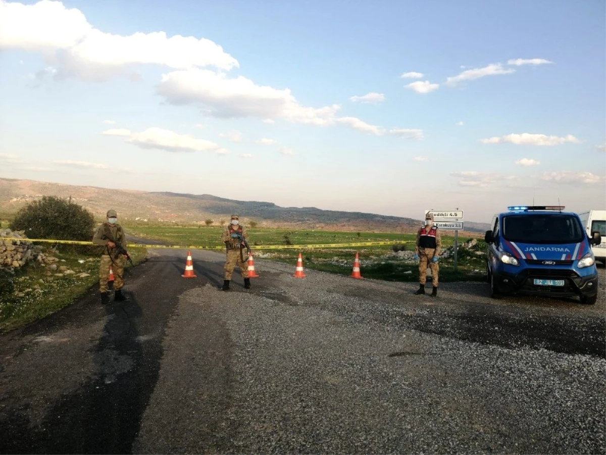 Karantina altına alınan köye girmeye çalışınca yakayı ele verdi