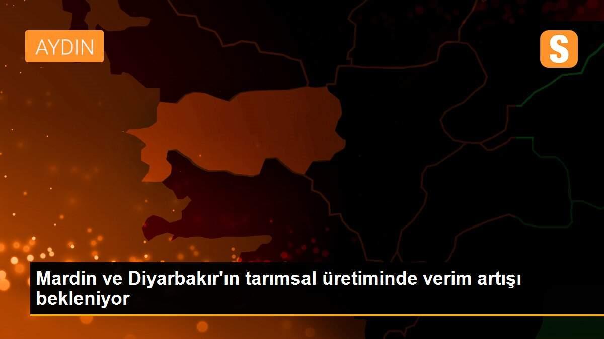 Mardin ve Diyarbakır\'ın tarımsal üretiminde verim artışı bekleniyor