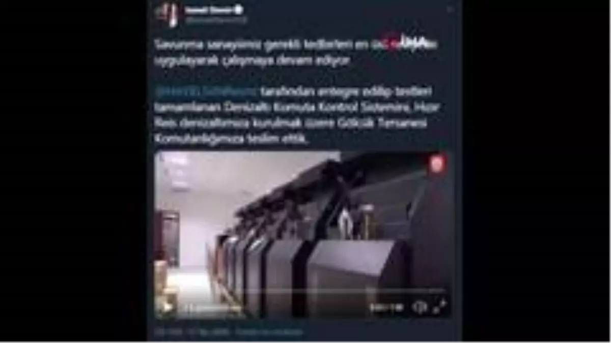 "Savunma sanayimiz gerekli tedbirleri en üst seviyede uygulayarak çalışmaya devam ediyor"