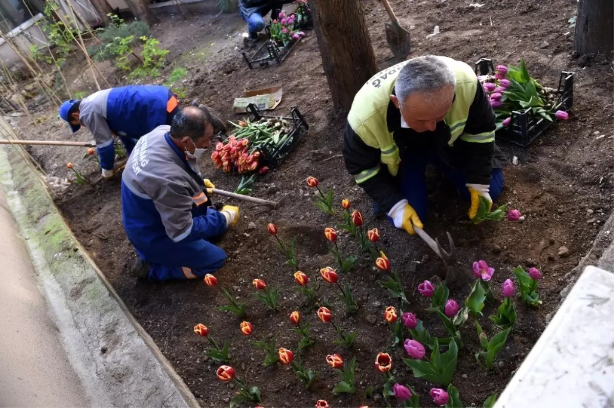 Altındağ Belediyesinden ağlık çalışanlarına rengârenk moral