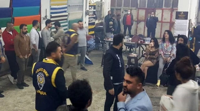 Ankara OSTİM'deki depoda pavyon eğlencesi yapanlara 60 bin lira ceza kesildi, System.String[]