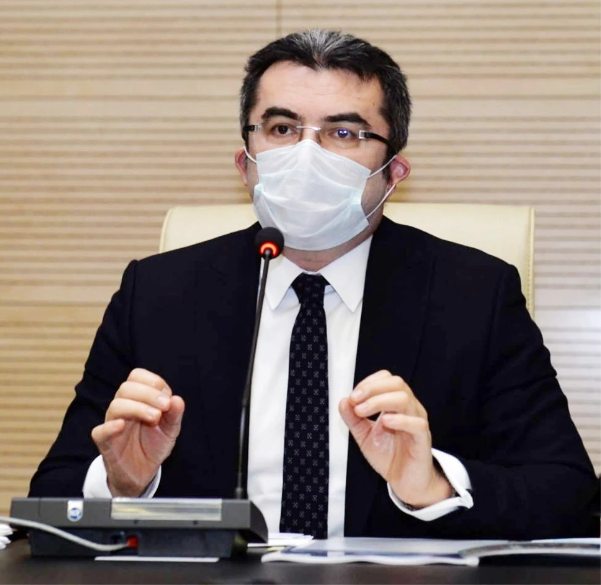 Erzurum\'da üretilen 100 bin maske vatandaşlara dağıtılacak