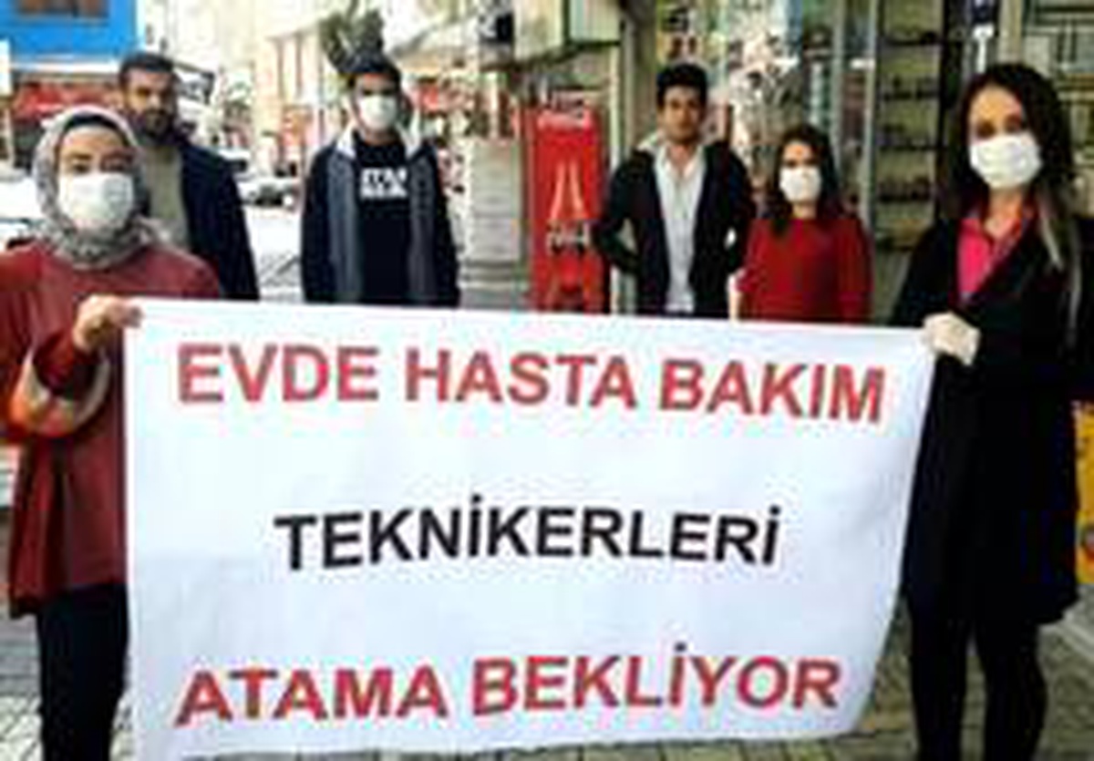 Evde hasta bakım teknikerlerinin atama beklentisi