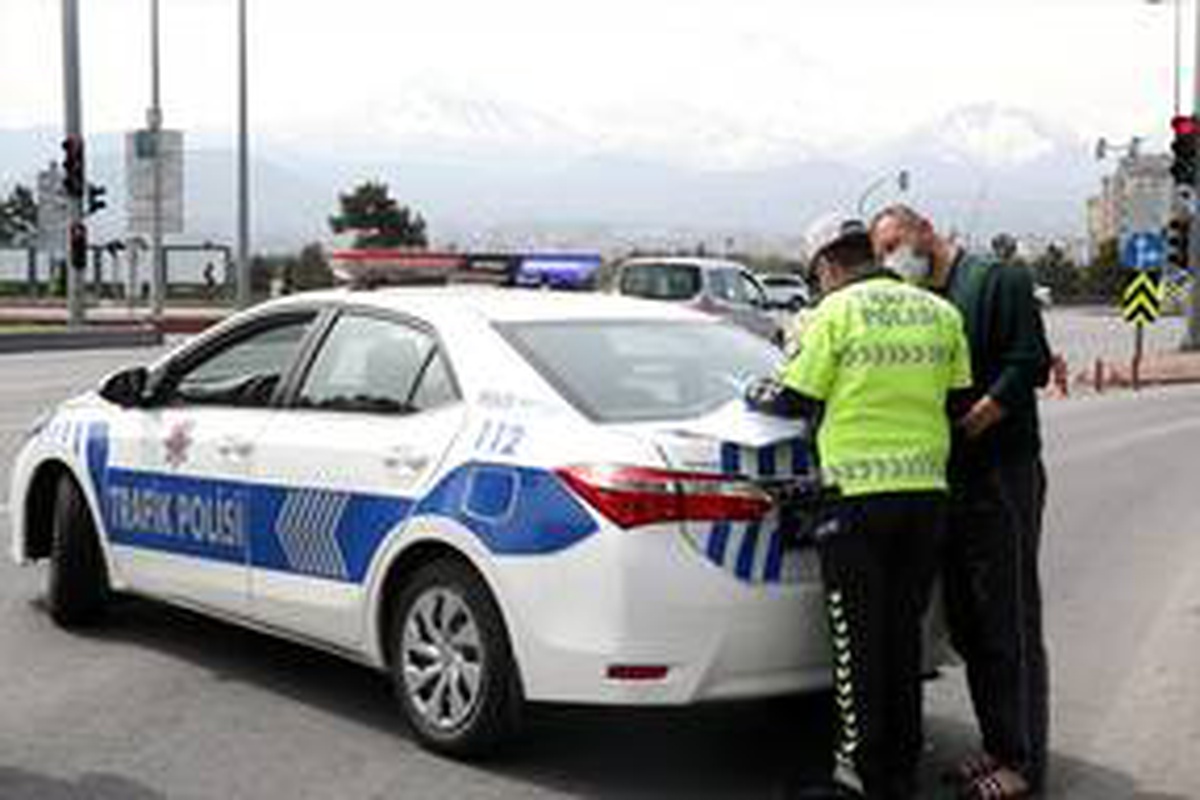 Kayseri\'de sokağa çıkma kısıtlamasına uymayanlara ceza