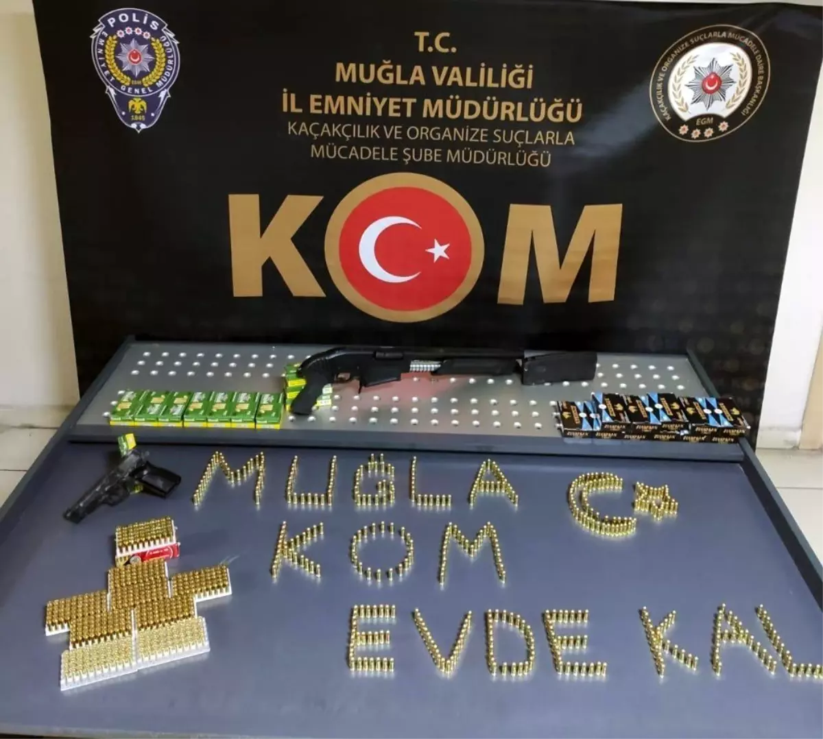 Muğla\'da \'Evde kal" operasyonu