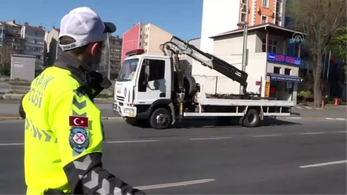 Sokağa çıkma kısıtlamasının ilk günü