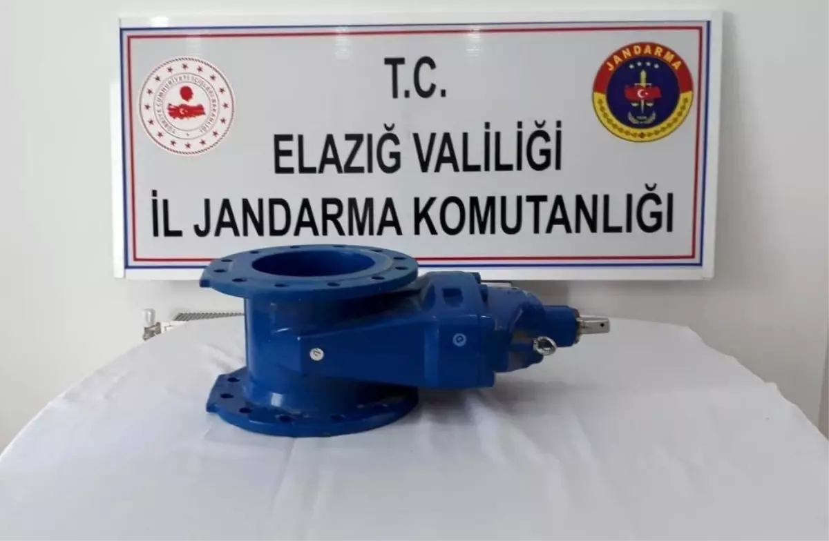 Elazığ\'da içme suyu vanasını çalan şüpheli yakalandı