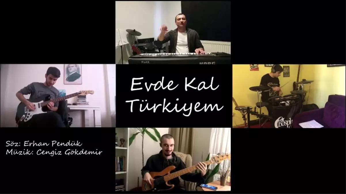 Gönülden Gönüle Müzik Topluluğu\'ndan "Evde Kal Türkiyem" şarkısı