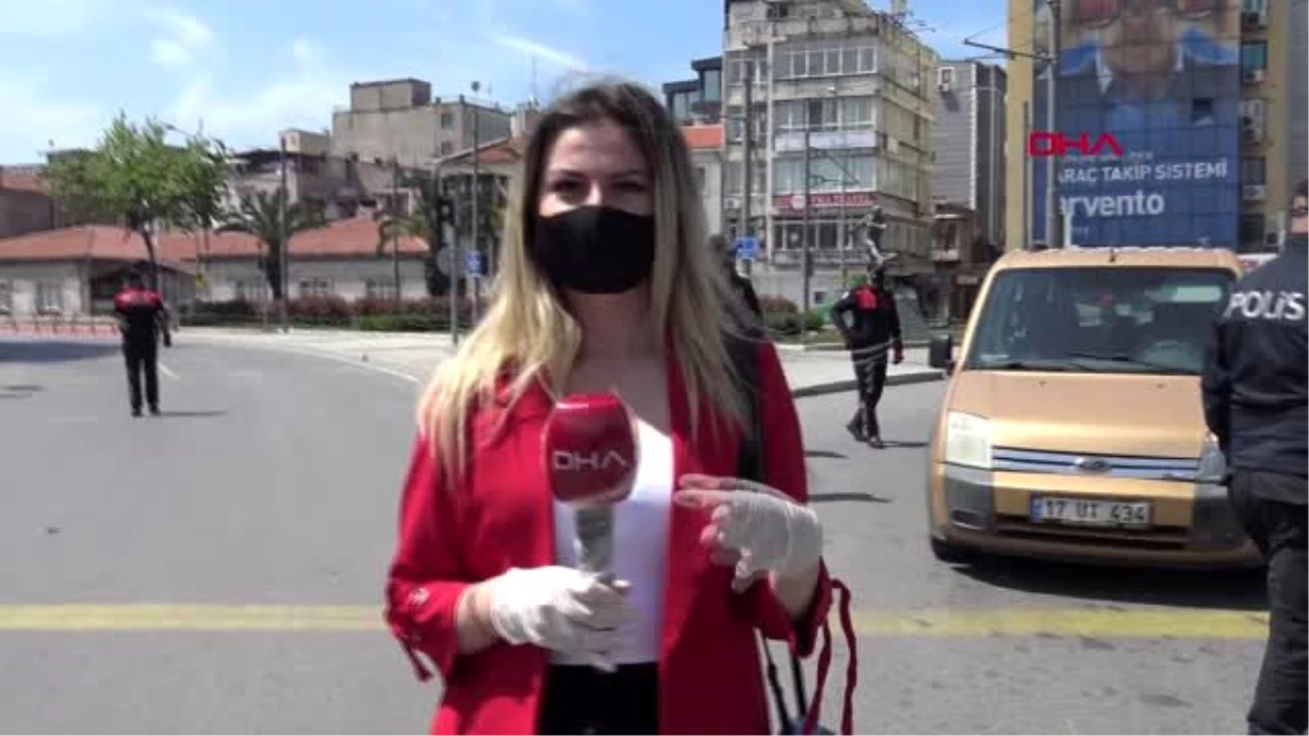 İZMİR Hafta sonu yasağının son gününde İzmir sessizliğini korudu