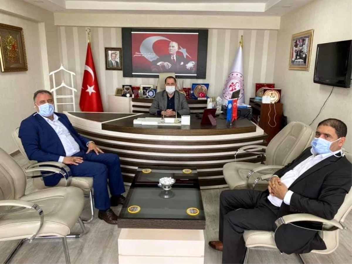 Memur-Sen Diyarbakır İl Başkanı Ensarioğlu\'ndan Demir\'e teşekkür ziyareti