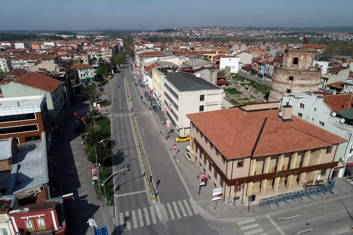 Trakya\'da cadde ve sokaklar boş kaldı