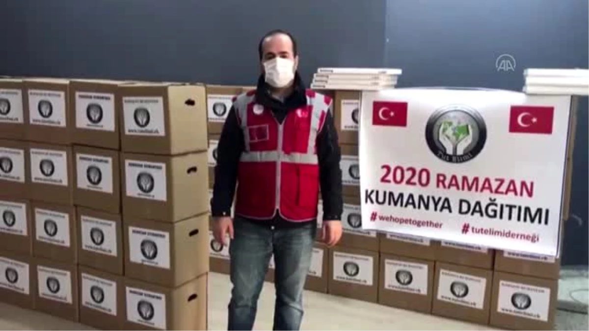 Tut Elimi Derneğinin yardımları ramazanda da sürecek