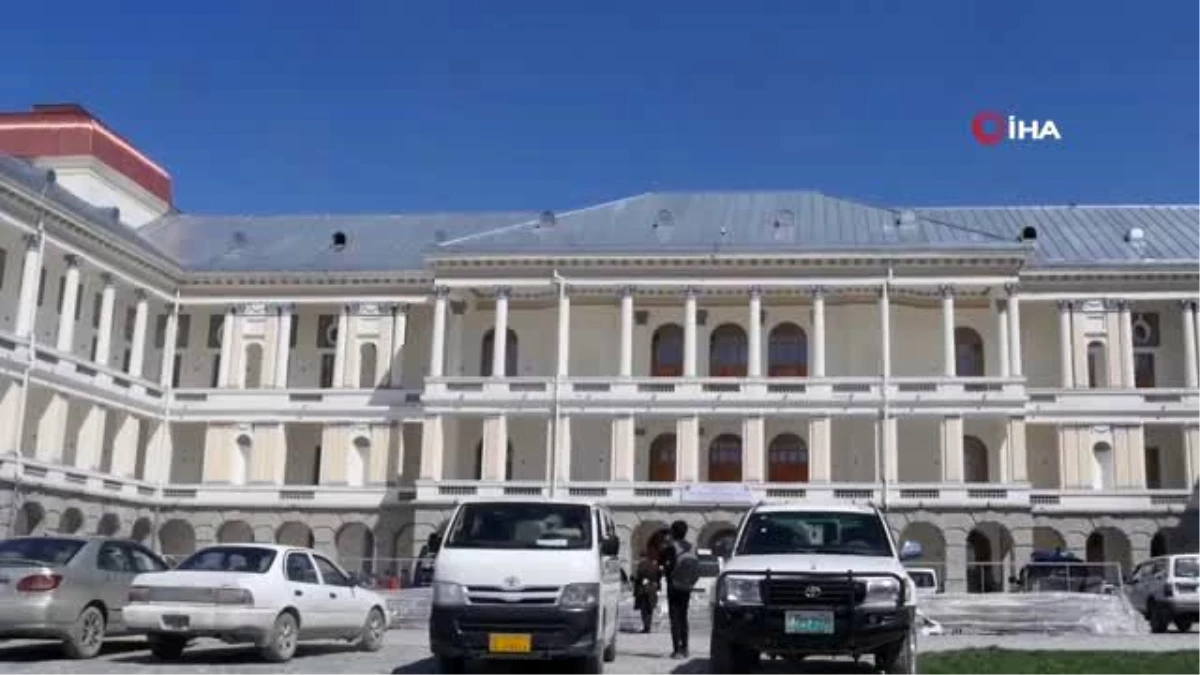 Afganistan\'daki Darul Aman Sarayı, Covid-19 nedeniyle hastaneye dönüştürüldü