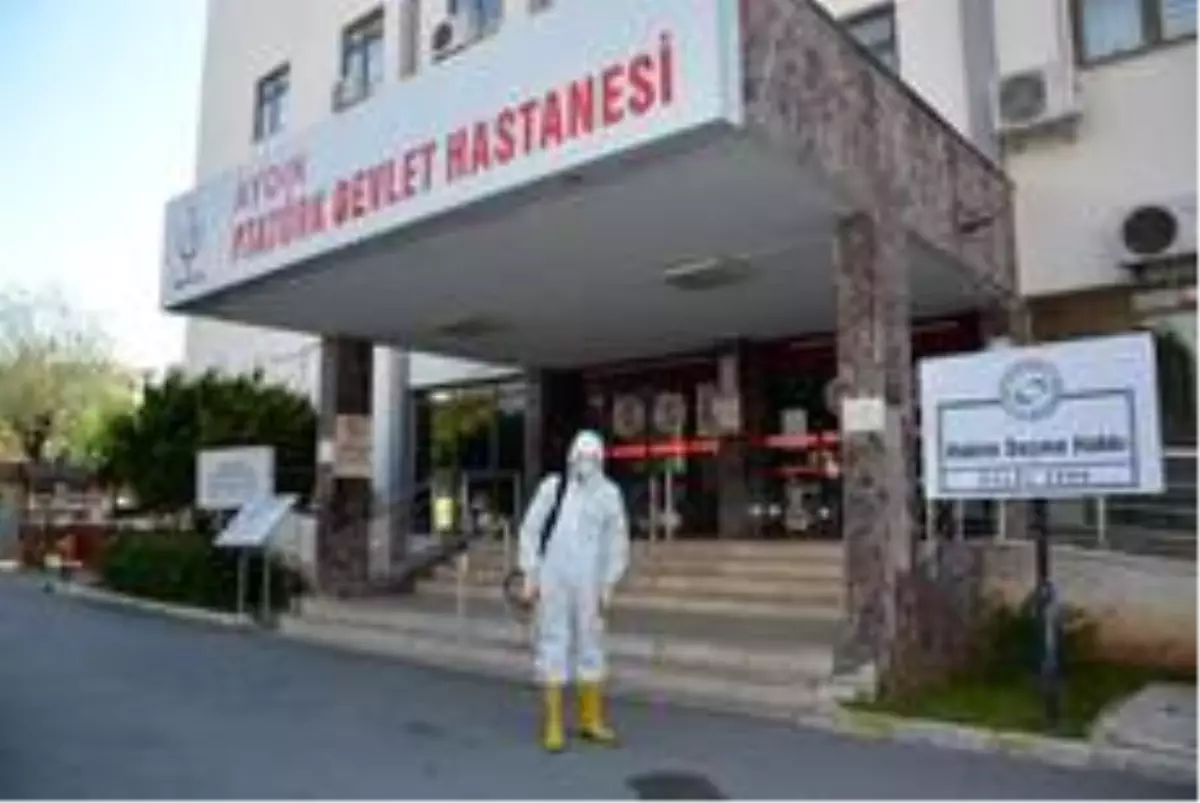 Atatürk Devlet Hastanesi dezenfekte edildi