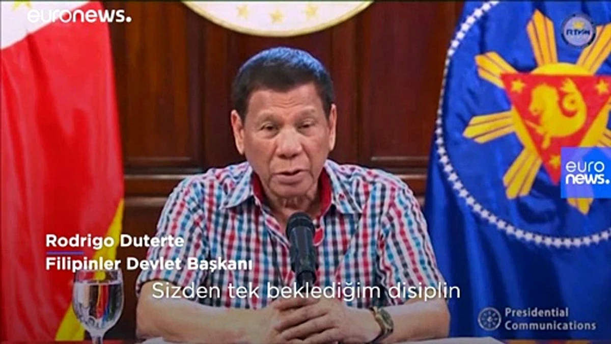 Covid-19 önlemlerine uymayanlar için \'vur emri\' veren Duterte\'den \'sıkıyönetim\' tehdidi