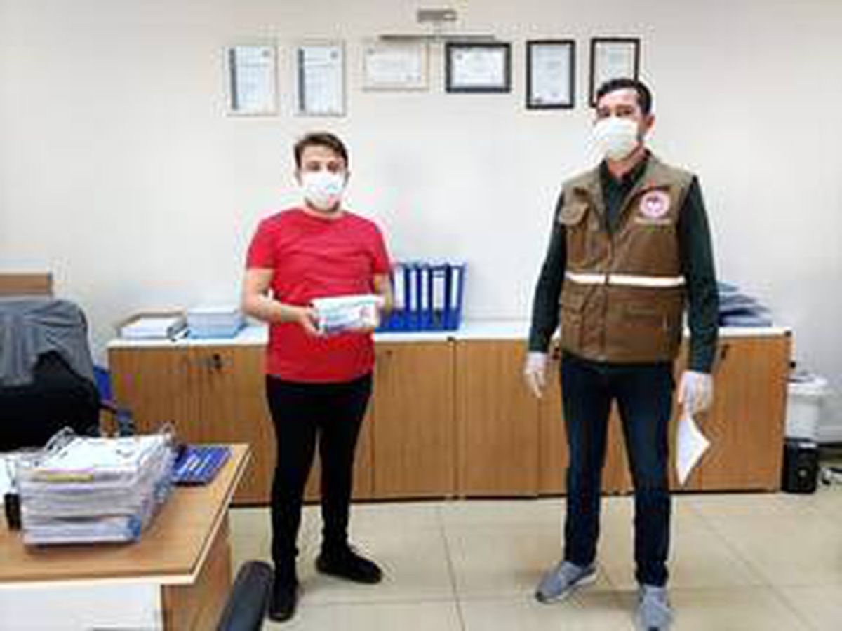 Manisa\'da işletmelere maske dağıtımı başladı