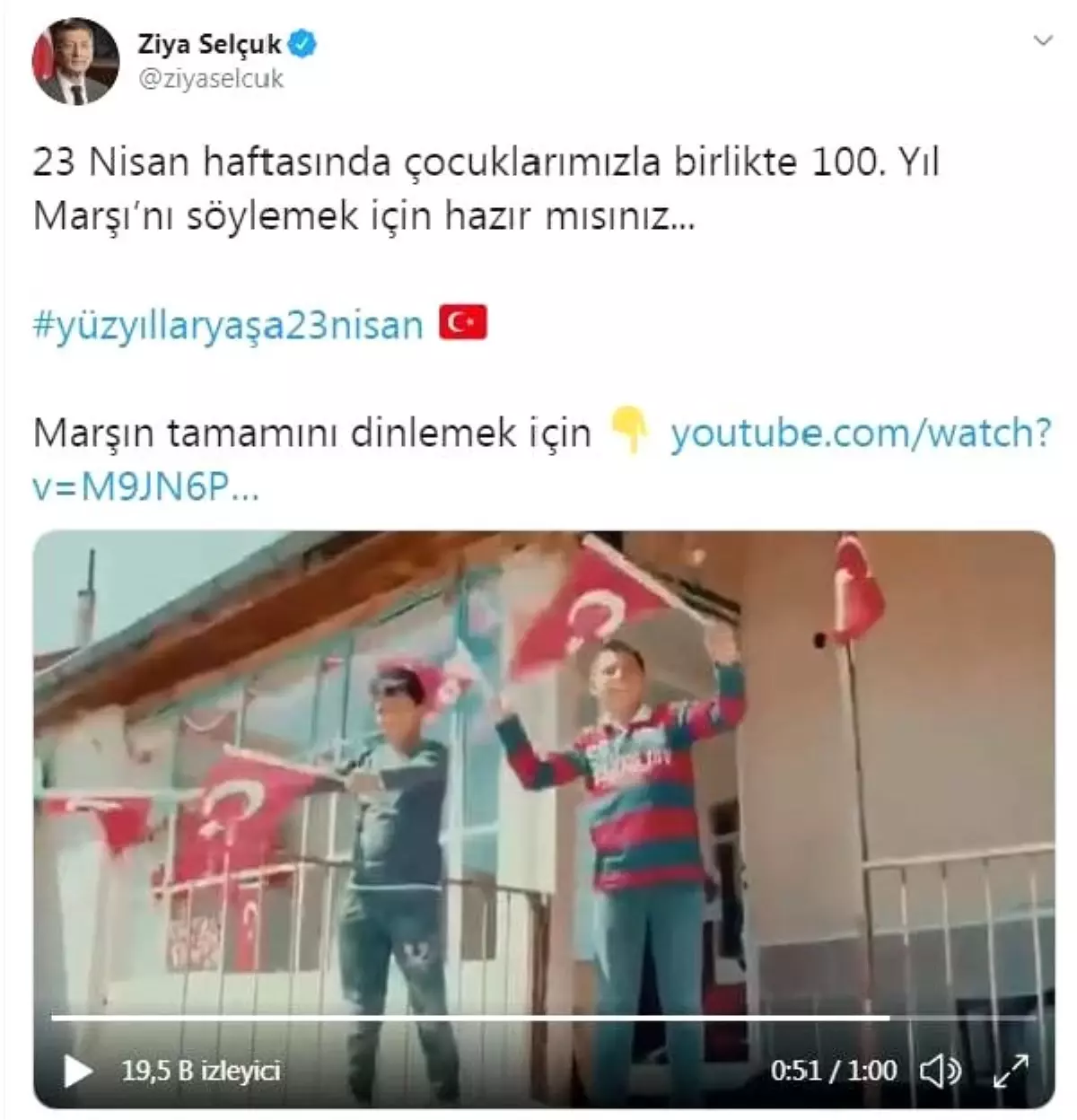 MEB\'den 23 Nisan\'a özel \'100\'üncü Yıl Marşı\'