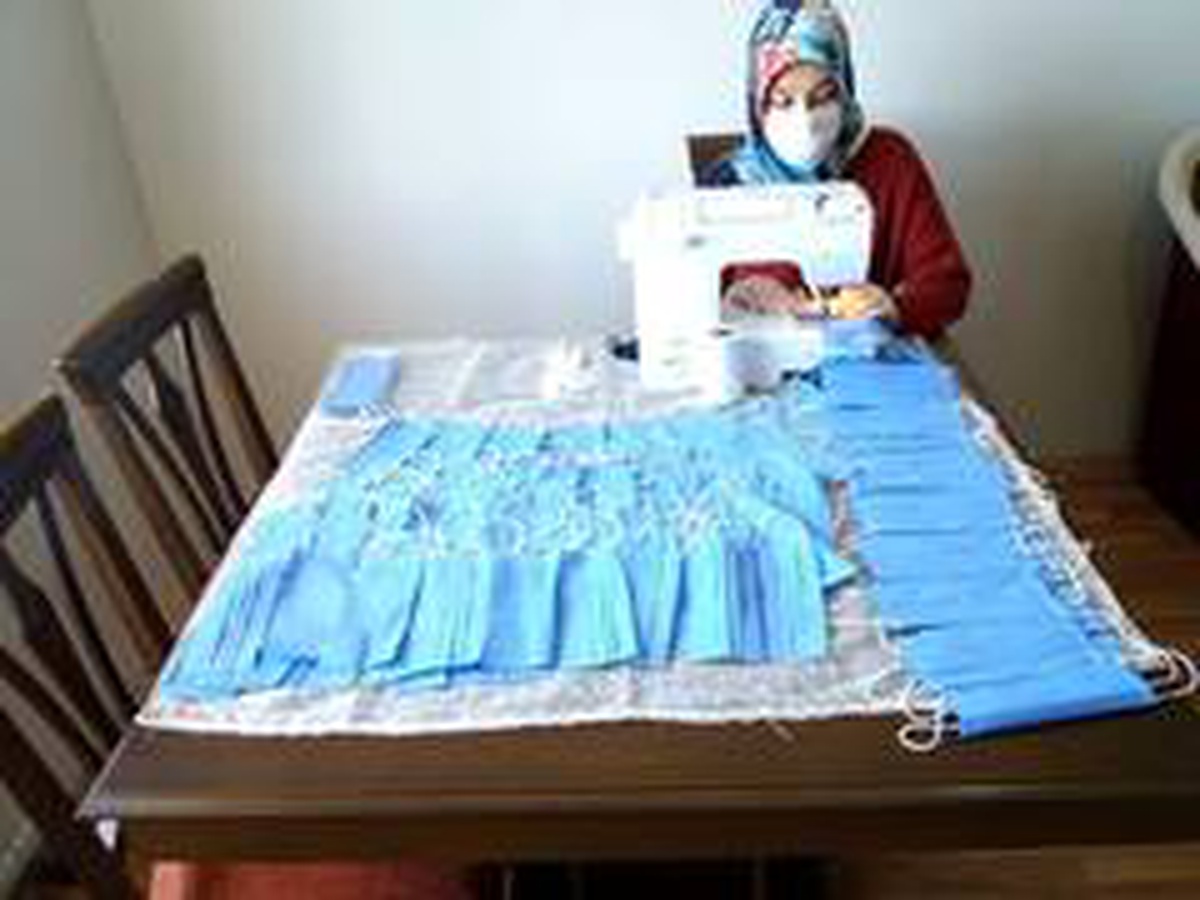 Merzifon HEM\'den kaymakamlığa 15 bin maske