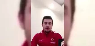 Milli karatecilerden işitme engelli sporculara videolu destek