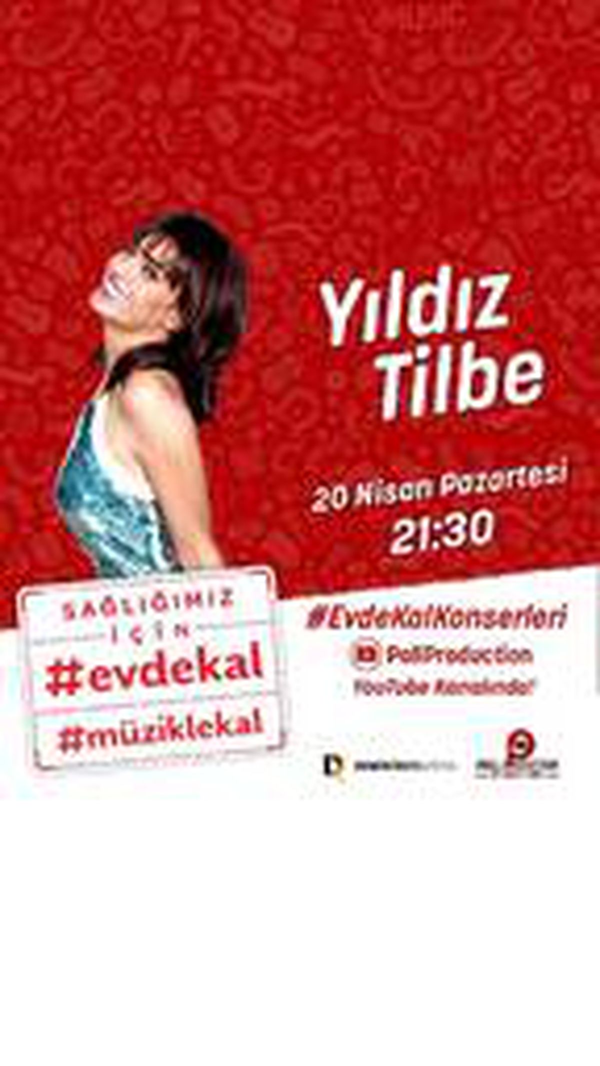 Yıldız Tilbe canlı yayını ve konseri ile moral olacak