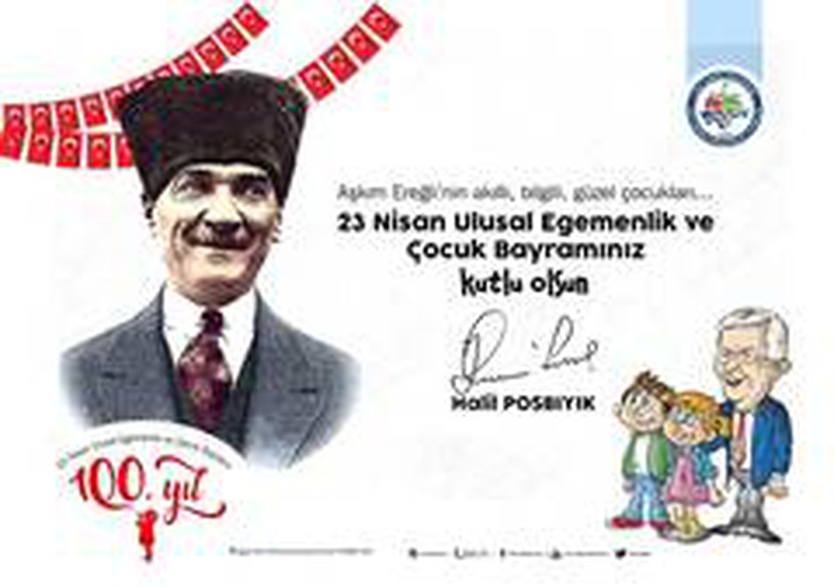 Başkan Posbıyık 23 Nisan Bayramını kutladı