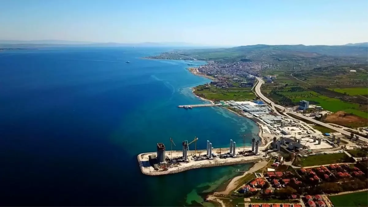 Çanakkale Boğaz Köprüsü\'nün ayakları 250 metreye ulaştı