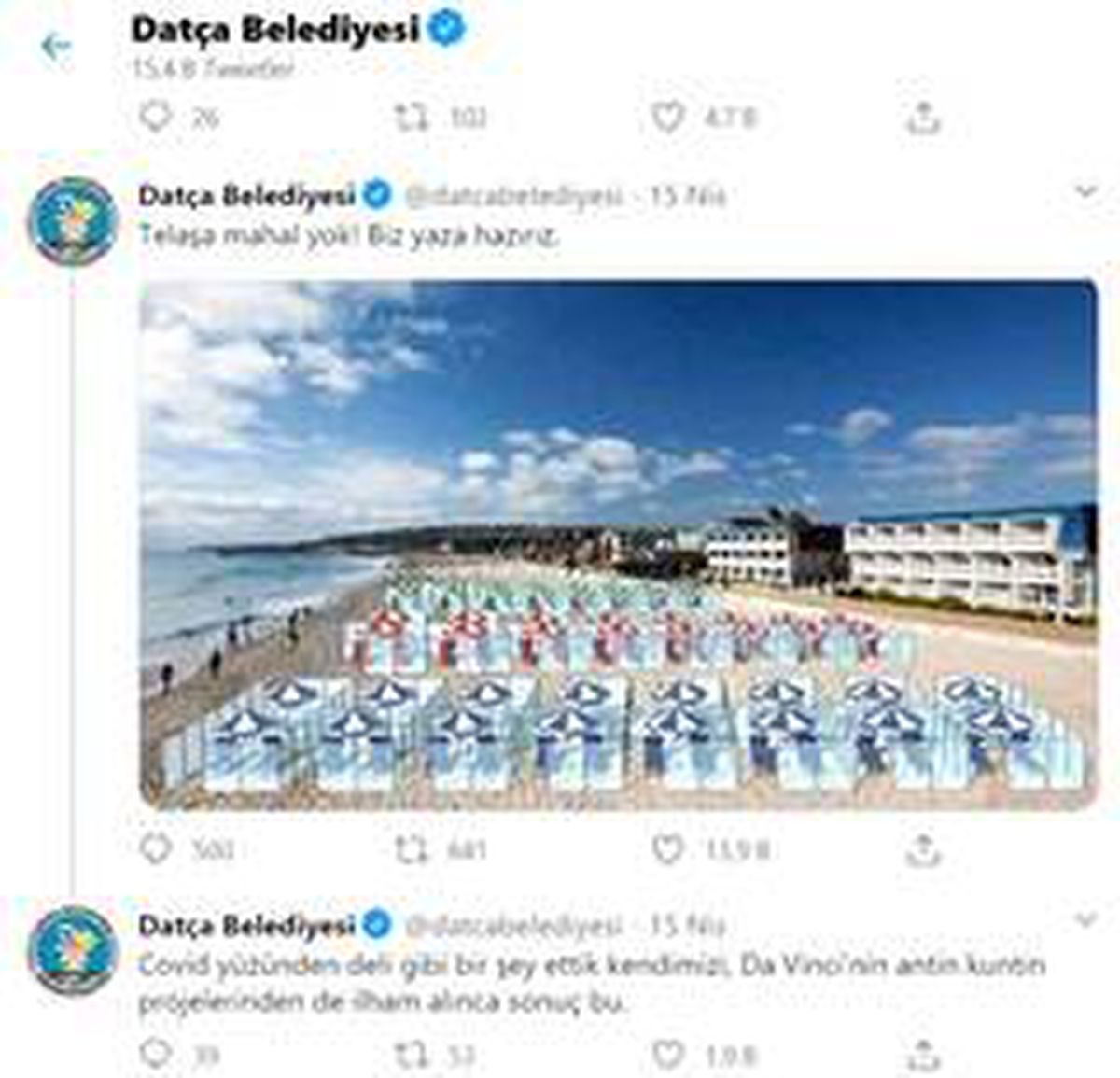 Datça Belediyesinden \'antin kuntin\' proje