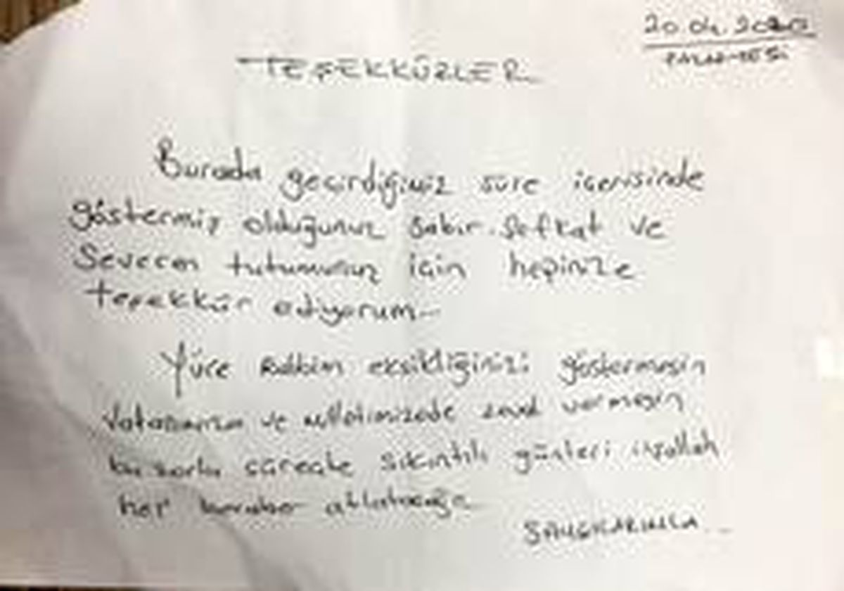 Duygulandıran mektuplar