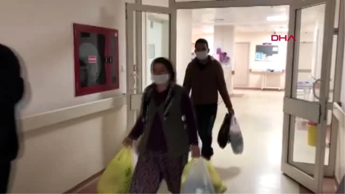MANİSA Alaşehir\'de koronavirüs tedavisi tamamlanan 9 kişi taburcu oldu