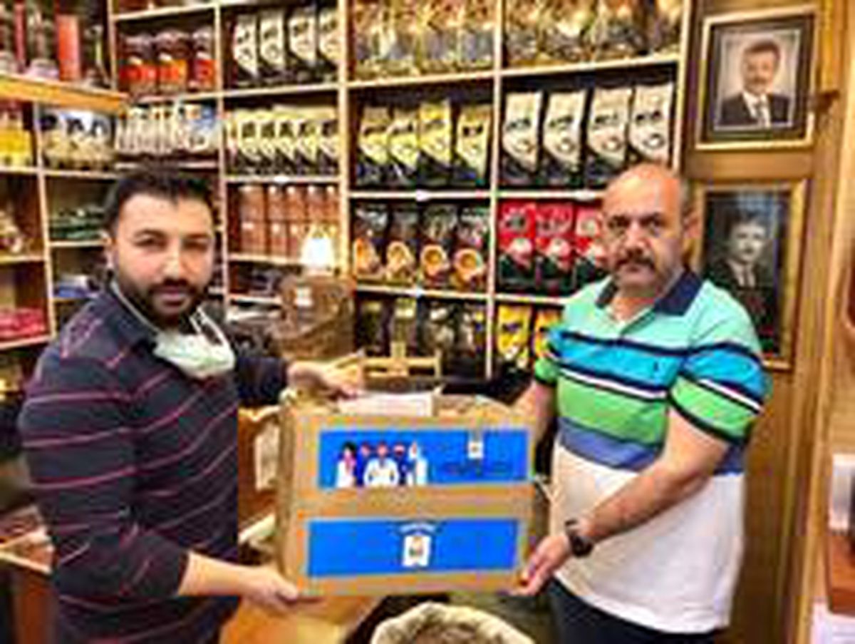 Afyonkarahisar\'da sağlık çalışanlarına ücretsiz kuru kahve ikramı