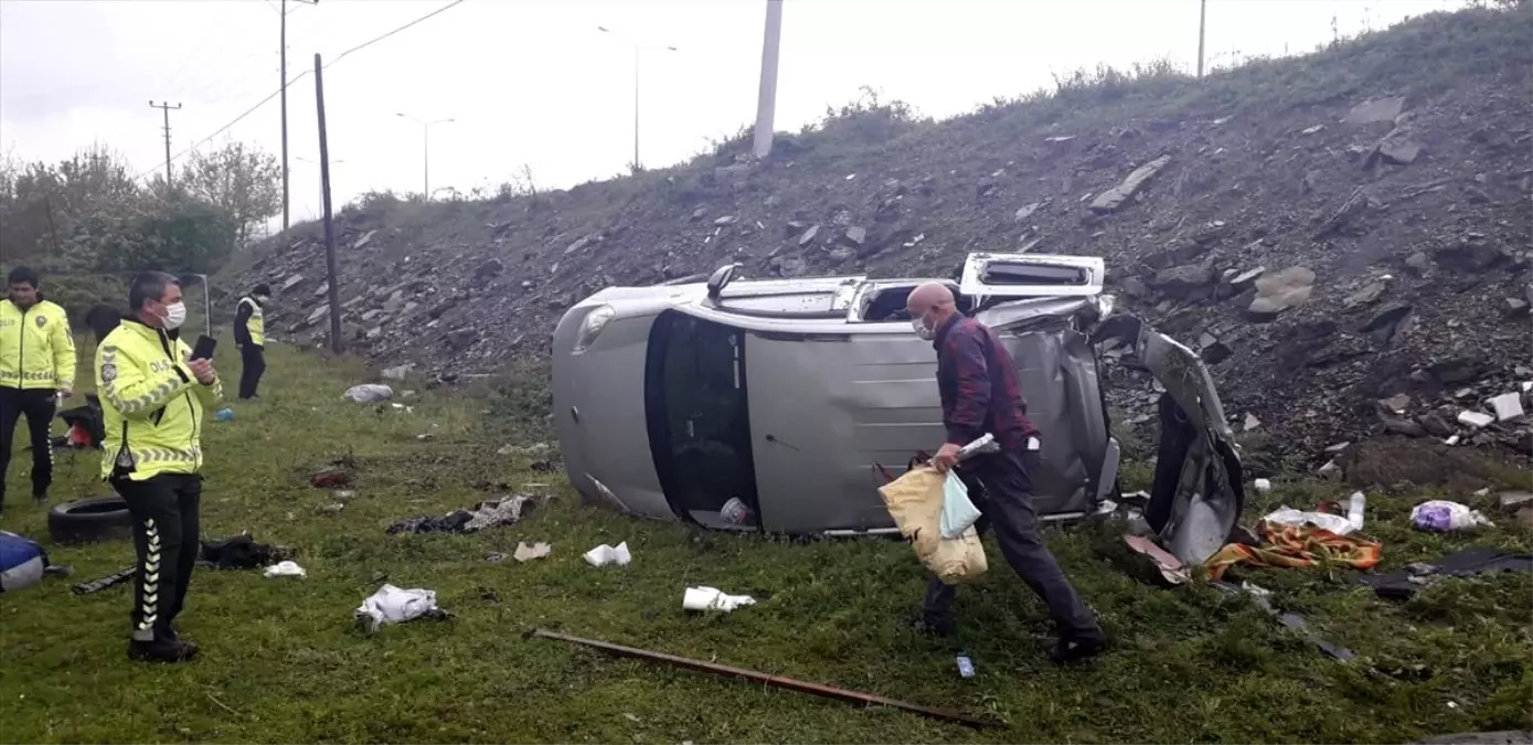 Bahçeye devrilen kamyonetteki kadın öldü