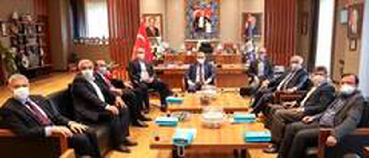 Belediye başkanları KÜKAB toplantısında bir araya geldi